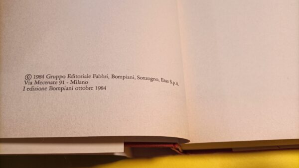 Yukio Mishima, Il Tempio dell'Alba, Bompiani - 1^ ed. 1984 - immagine 2