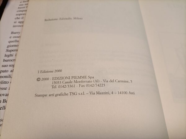 Clifford/Perry, L'ultima tempesta del Whydah, Piemme - 1^ ed. 2000 - immagine 2