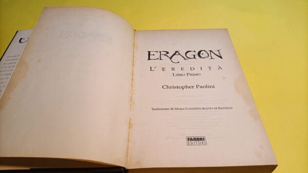 Christopher Paolini, Eragon, Fabbri Editori - 1^ ed. 2004 - immagine 6