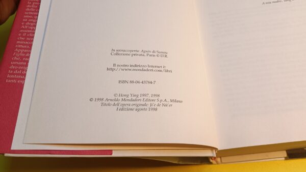 Hong Ying, Figlia del fiume, Mondadori - 1^ ed. 1998 - immagine 2
