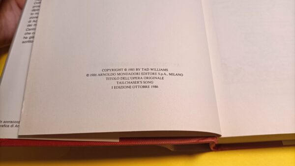 Tad Williams, Il canto di Acchiappacoda, Mondadori - 1^ ed 1986 - immagine 6