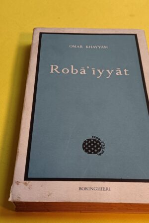 Omar Khayyam, Roba'iyyat, Boringhieri - ristampa 1969