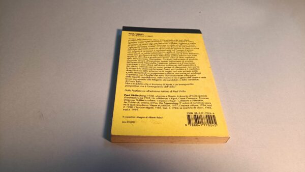 Paul Virilio, Lo schermo e l'oblio, Anabasi - 1^ ed. 1994 - immagine 4