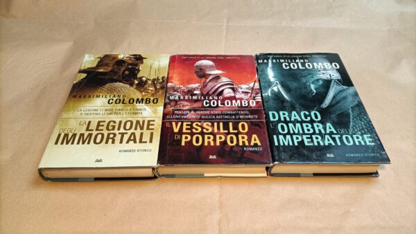 Massimiliano Colombo, Trilogia dei Legionari edizione Mondolibri