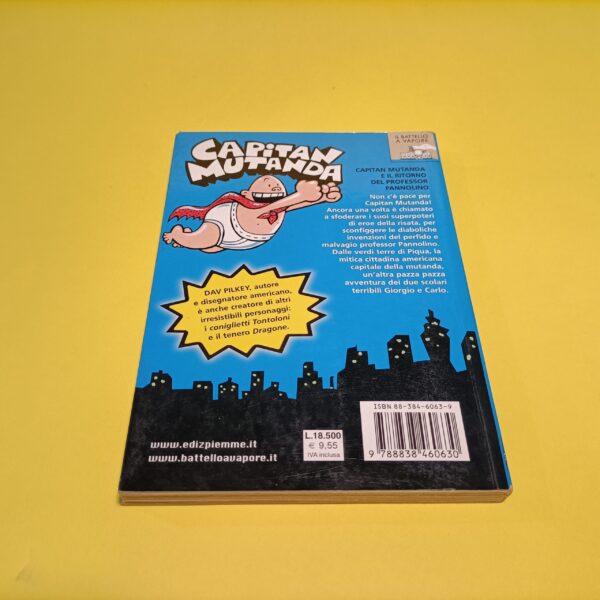 Dav Pilkey, Capitan Mutanda e il ritorno del professo Pannolino, Piemme 1^ ed - immagine 4