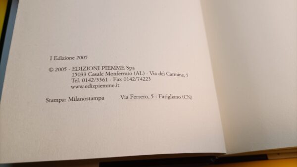Claudio Paglieri, Domenica nera, Piemme - 1^ ed. 2005 - immagine 4