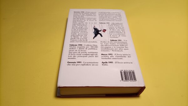 John Grisham, Il socio, Mondadori - 1^ ed. 1991 - immagine 2