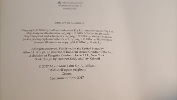Kaufman/Kristoff, Gemina - Illuminae file_02, Mondadori 1a edizione 2017 - immagine 5