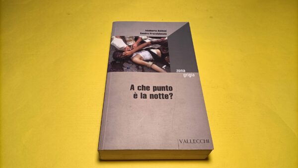 Baldoni/Provvisionato, A che punto è la notte?, Vallecchi