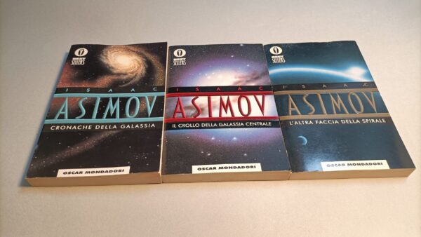 Isaac Asimov, Trilogia galattica, 3 voll. Oscar Mondadori