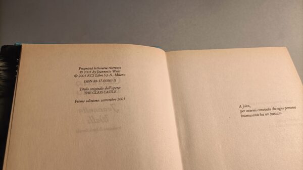 Jeannette Walls, Il castello di vetro, 1a edizione Rizzoli 2005 - immagine 5