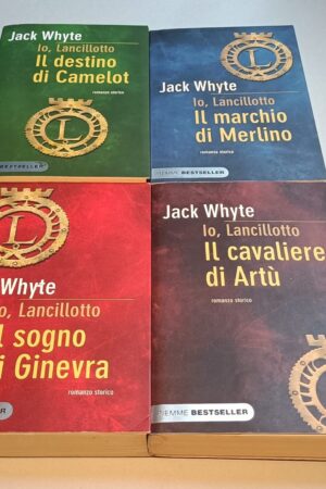 Jack Whyte, Io Lancillotto - serie completa 4 voll. edizione Piemme Bestseller