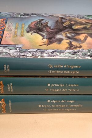 C.S. Lewis, Le cronache di Narnia - 3 voll. Mondadori in cop. rigida
