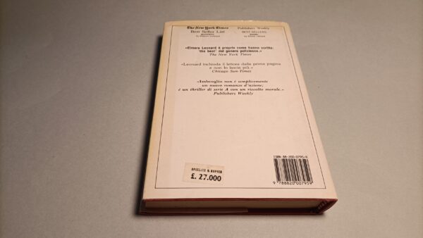 Elmore Leonard, Imbroglio, Sperling & Kupfer - 1^ ed. 1988 - immagine 3