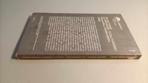 Hannah Arendt, Le origini del totalitarismo parte 1: l'antisemitismo, Bompiani - immagine 4