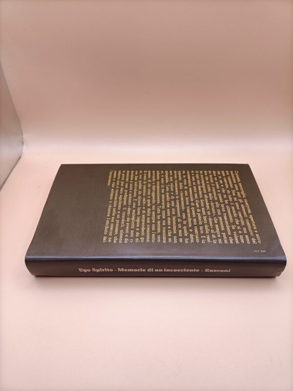 Ugo Spirito, Memorie di un incosciente, Rusconi 1a edizione 1977 - immagine 3