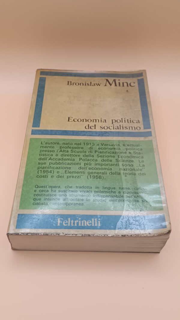 Bronislaw Minc, Economia politica del socialismo, Feltrinelli 1a edizione 1967