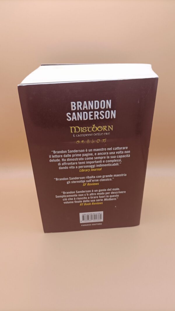 Brandon Sanderson, Mistborn Il campione delle ere, Fanucci - immagine 2