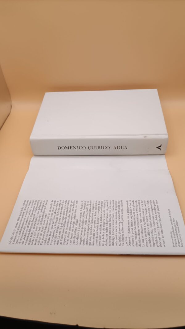 Domenico Quirico, Adua, Mondadori Le Scie 1a edizione 2004 - immagine 6