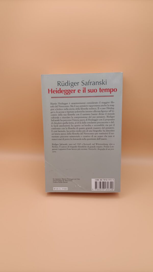 Rudiger Safranski, Heidegger e il suo tempo, Tea - immagine 3