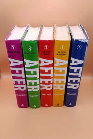 Anna Todd, After - serie completa 5 voll. in cop. rigida Sperling