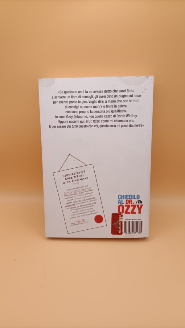 Chiedilo al dr. Ozzy - Consigli dall'ultimo sopravvissuto del rock, Arcana - immagine 2