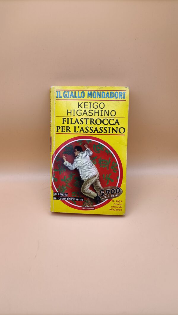 Keigo Higashino, Filastrocca per l'assassino, Il Giallo Mondadori