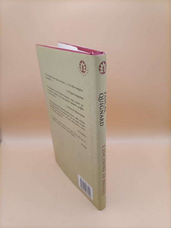 Pascal Quignard, L'incisore di Bruges, Frassinelli 1a edizione 2003 - immagine 6