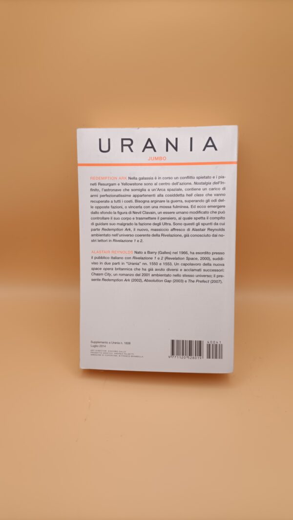Alastair Reynolds, Redemption Ark, Mondadori Urania Jumbo - immagine 2