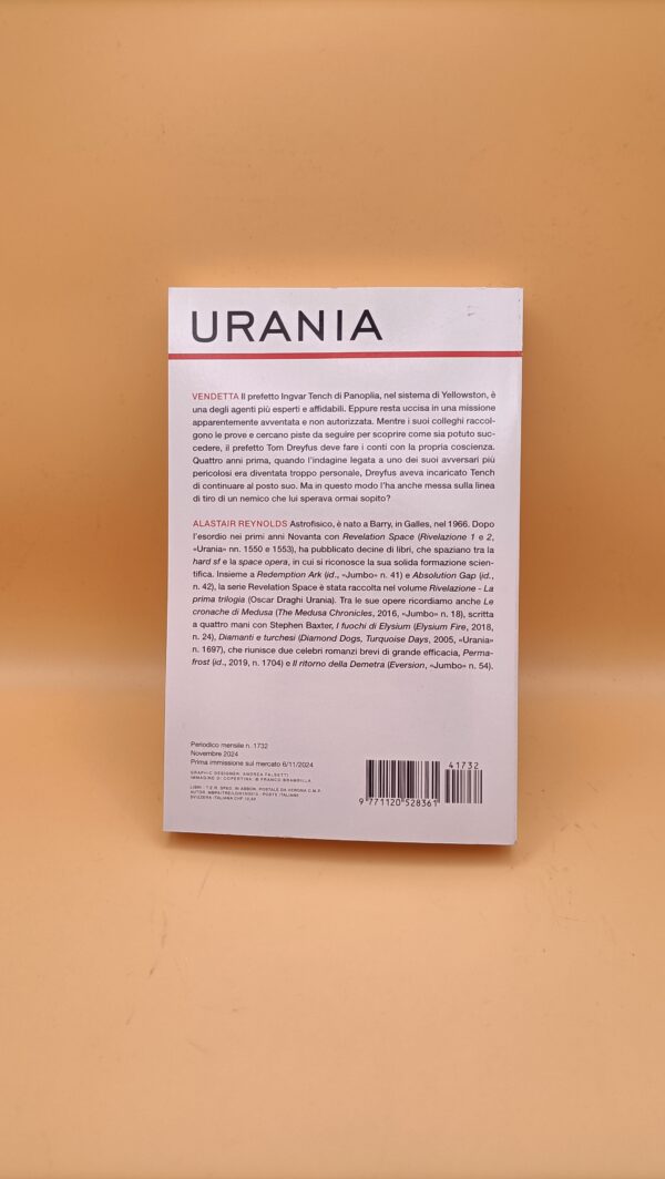 Alastair Reynolds, Vendetta, Mondadori Urania n. 1732 - immagine 2