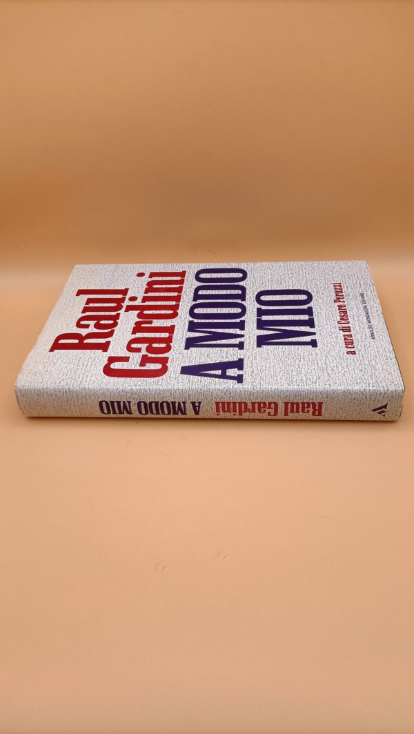 Raul Gardini, A modo mio, Mondadori 1a edizione 1991 - immagine 2