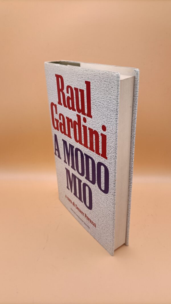 Raul Gardini, A modo mio, Mondadori 1a edizione 1991 - immagine 3