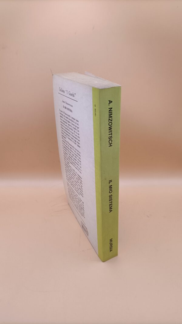 Aaron Nimzowitsch, Il mio sistema, Mursia 4a edizione - immagine 2