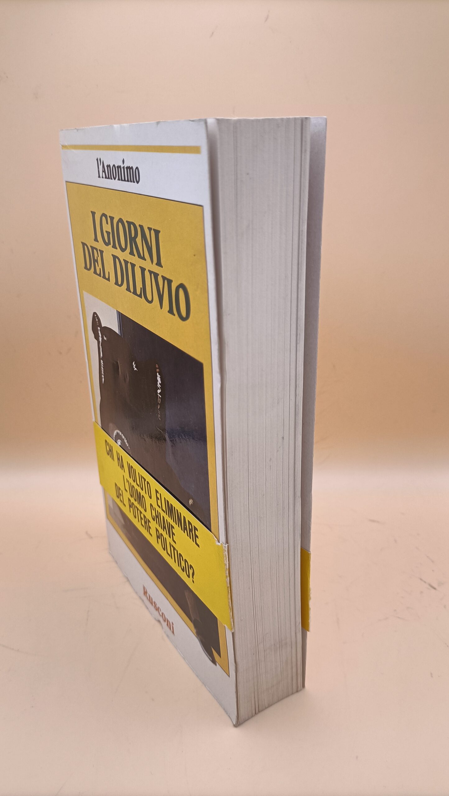 L'Anonimo, I giorni del diluvio, Rusconi 1a edizione 1985 - immagine 7